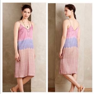 Gorgeous Anthropologie Dress Chevron Slip